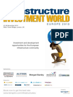 8th annual Infrastructure Investment World Europe