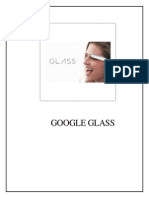 Google Glass Seminar Report