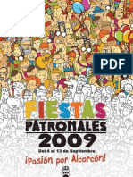 Programa Fiestas Alcorcón 2009 