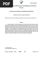 Download Formulation and Evaluation of Loratadine Chewable Tablets by Riko Putra Kedua SN191068347 doc pdf