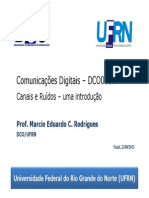 DCO0010 Canais e Ruidos