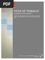 Ficha de Traballo de Pendentes 1º ESO. A Terra orixe e morfoloxía