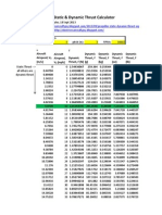 Propeller Thrust Calculator