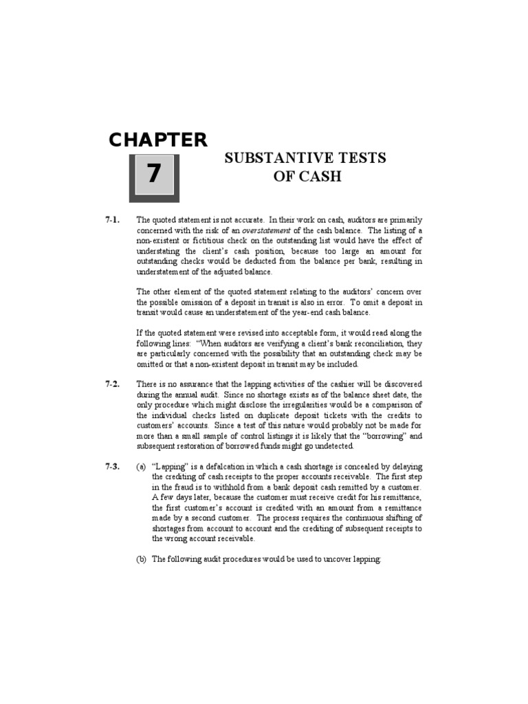 Chapter07 - Answer | PDF