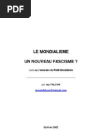 Download Le Mondialisme Un Nouveau Fascisme - Jay FALCON by jayroom SN19108541 doc pdf