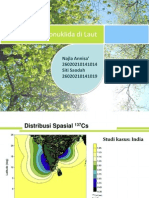 Distribusi Vertikal Dan Horizontal Radionuklida Di Laut