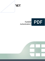 FortiOS Handbook Authentication For FortiOS 5.0