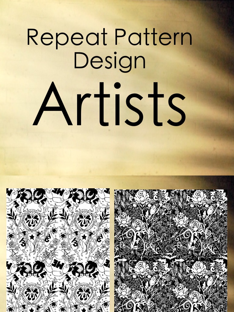 Notable Artists of Repeat Patterns | PDF
