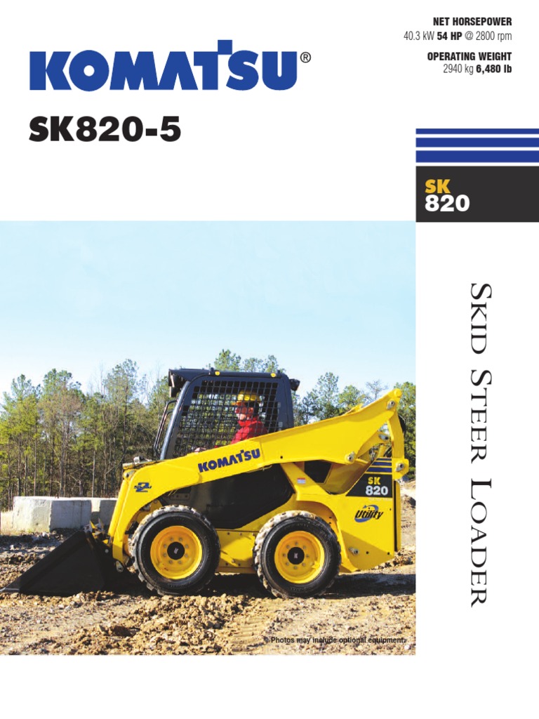 komatsu sk820SK820-5 KUSS154-02 EV-2_59447 | Loader (Equipment) | Engines