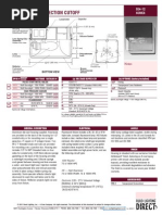 12" (305 MM) PROJECTION CUTOFF: SE4-12 Series