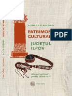 Scripcariu Patrimoniul Cultural Din Judetul Ilfov