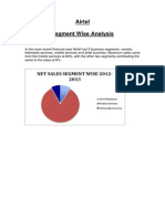 Airtel Segment Wise Analysis