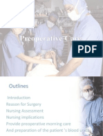 Preoperative Care