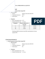 Data Perbandingan Quench