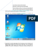 Como Instalar y Ejecutar SQL Developer