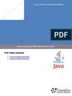 Curso Java - Entrada e saída de dados