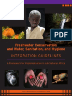 Freshwater Conservation and WASH Integration Guidelines