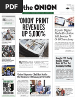 The Onion's Final Print Issue