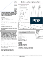 123 Dress Cutting and Sewing Instructions Original