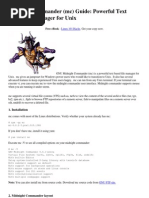 Download Midnight Commander Guide by Henry SN19113288 doc pdf