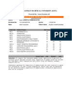 Rajasthan Technical University, Kota: Btech Iv Sem. Main Exam. 2013