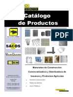Catálogo de productos de alambres y mallas