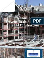 Manual de Prevencion de Riesgos en La Construccion