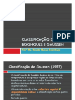 Classificação de Gaussen