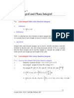 07 - Lecture Note 7 - Line and Plane Integral