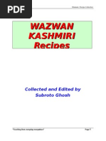 Download WAZWAN-Kashmiri receipes by Subroto Ghosh SN19115228 doc pdf