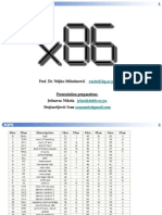 x86 Proccessors