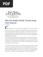 Why the Arabic World Turned Away From Sciences