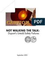 Not Walking The Talk