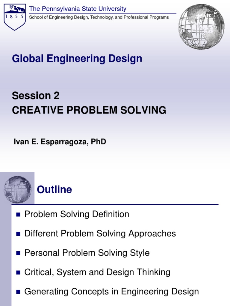 Problem Solving | Engineering Design Process | Critical Thinking