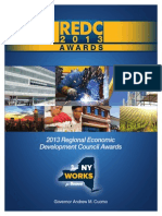 Complete list of awards for regional economic development councils