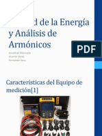 Análisis de calidad de energía con Fluke 435