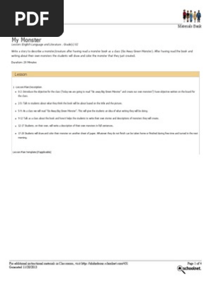 my monster lesson plan-final