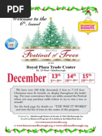 2013 Metrowest Festival of Trees Booklet