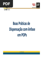 Boas Práticas de Dispensação Com Ênfase em POPs