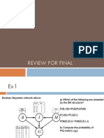 Review of Bayesian networks and decision trees