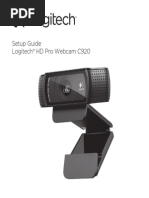 HD Pro Webcam c920 Quick Start Guide