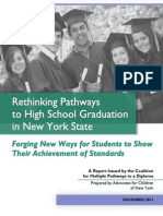 Rethinking Pathways To Graduation