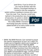 BMW Innovations & RND