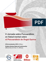 V Jornadas Psicoanalisis PDF