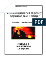 Modulo I-7 - La Extincion-Espuma