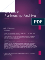 Creative Partnership Archive