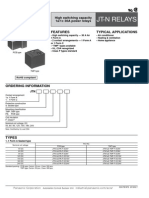 JT-N Relay Specs