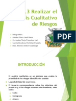 Análisis cualitativo de riesgos proyecto