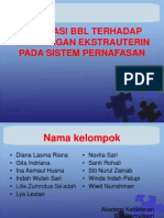 Sistem Pernapasan Dan Termoregulasi