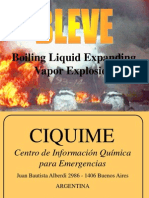 BLEVE Boiling Liquid Expandig Vapor Explosion44